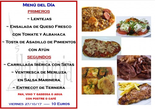 menu 27 del 10