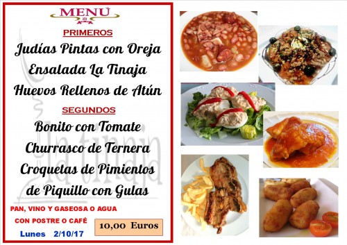 menu del 2 del 10