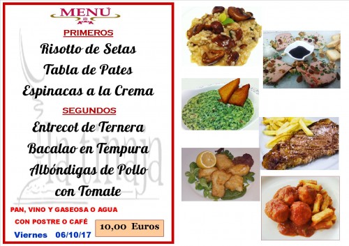 menu del 6 del 10