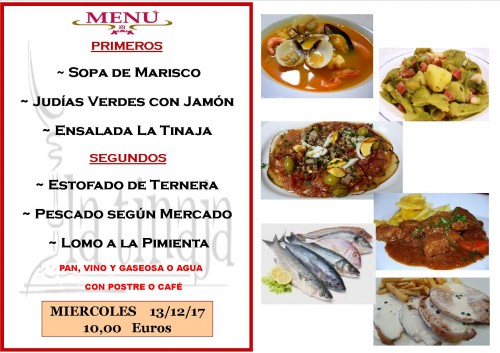 menu 13 del 12