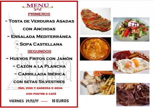 menu 29 del 12