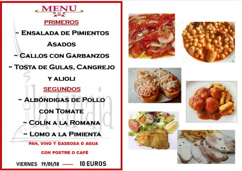 menu 19 del 1