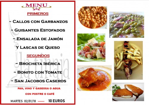 menu 2 del 1