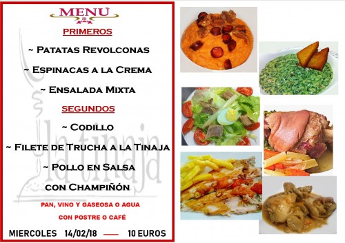 menu 14 del 2