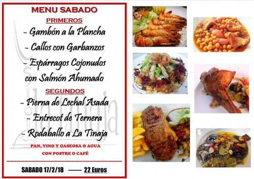 menu 17 del 2