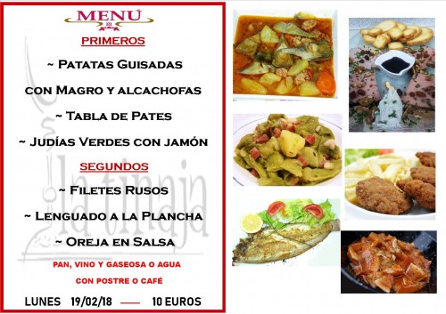 menu 19 del 2