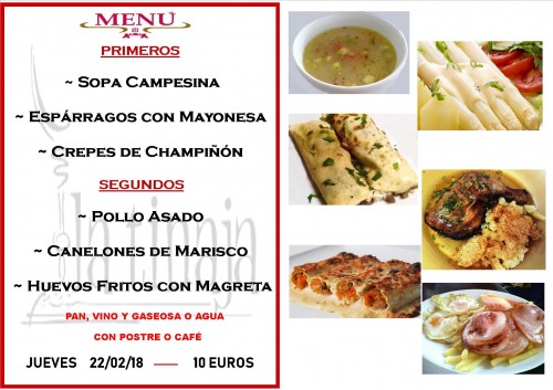 menu 22 del 2