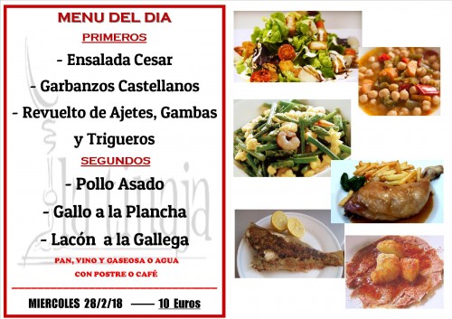 menu 28 del 2