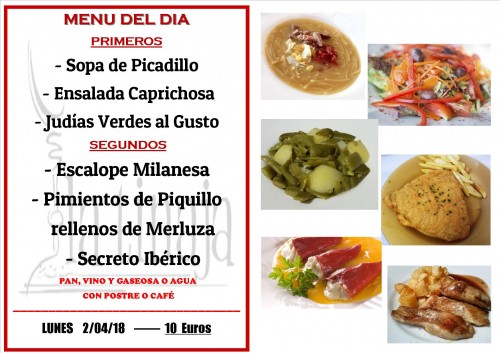 menu 2 del 4